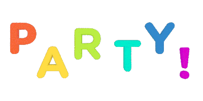 Time To Party Sticker