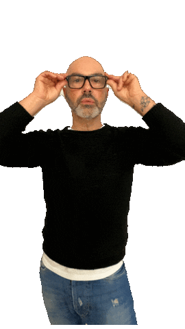 Look Wow Sticker by Carlo Piccinno