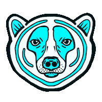 Happy Polar Bear Sticker