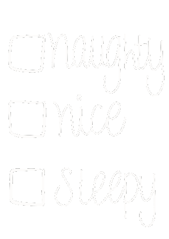 Sleepy Christmas Sticker