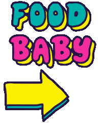 Fast Food Eating Sticker