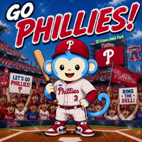 Blue Monkey Baseball GIF by Respective