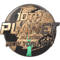 10Th Planet Nyc Sticker by 10PNYC