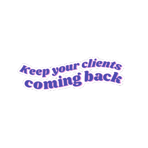 Spa Salon Sticker by Timely