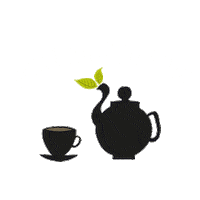 Tea Sipping Sticker by ecotone