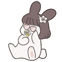 Wink Rabbit Sticker