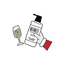 Christmas Cheers Sticker by I-ne