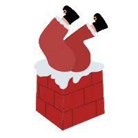 Santa Claus Christmas Sticker