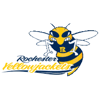 Athlete Yellowjackets Sticker by Rochester Community and Technical College