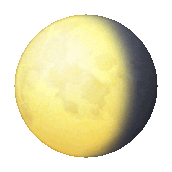 Full Moon Eclipse Sticker by imoji
