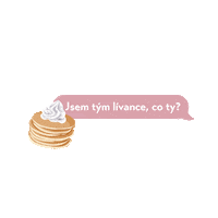 wafwafpraha pancake waf Sticker