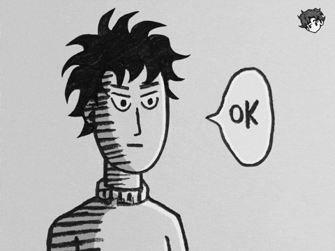One Punch Man Ok GIF