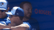 Blue Jays Hug GIF by Toronto Blue Jays
