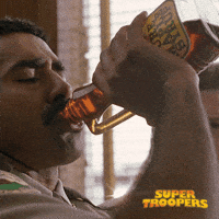 Super Troopers Chug GIF by Searchlight Pictures