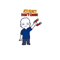Confidence Mindset Sticker by ironbrij