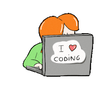 Illustration Love Sticker