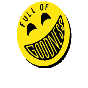 Happy Goodness Sticker by Peppersmith