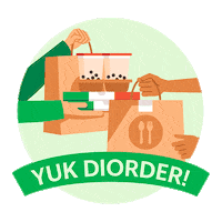 Merchant Sticker by Grab Indonesia