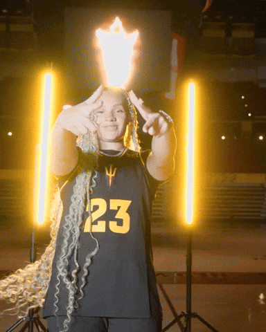 Womens Basketball GIF by ASUWBB