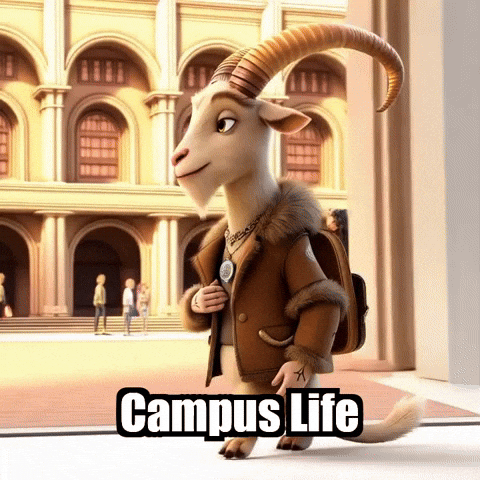 College Campus GIF by Radiantelope