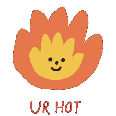 Sexy Fire Sticker