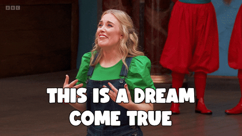maddiemoate giphyupload cbeebies dream come true maddiemoate GIF