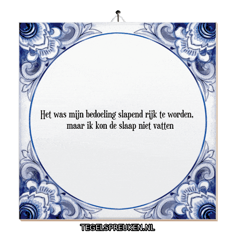 Hoop Nl Sticker by Tegelspreuken.nl