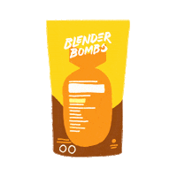 Smoothie Blender Bombs Sticker by Hushup and Hustle