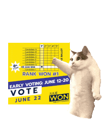 New York Vote Sticker by JulieWon