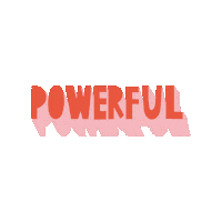 AshleyLeQuere power strong lettering truth Sticker