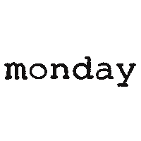 Happy Monday Sticker