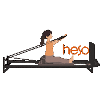 Reformer Pilates Sticker by heso
