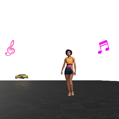 Dance Kiss Sticker by Robodrone