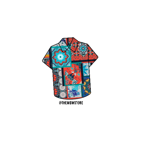 Themowstore giphyupload tropical streetwear shirt Sticker