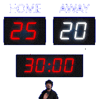 20 Away Sticker