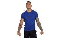 Happy Fitness Sticker by Michael Vazquez