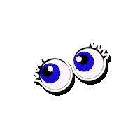 Eyes Look Sticker by Mundo Gloob