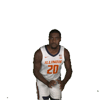 College Basketball Sticker by Fighting Illini Athletics