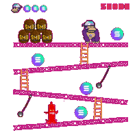 Donkey Kong Money Sticker by BigBrains