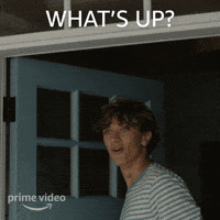 How Are You Doing Whats Up GIF by Amazon Prime Video