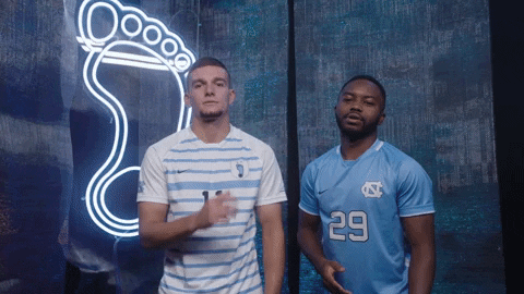 North Carolina Soccer GIF by UNC Tar Heels