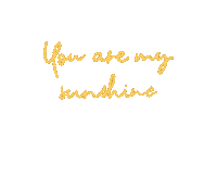 Happy You Are My Sunshine Sticker