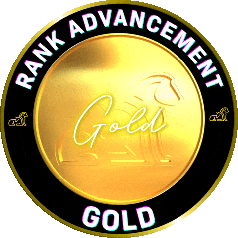 Gold Badge Sticker by Arieyl