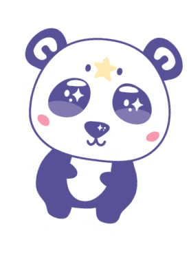 Korean Panda Sticker by Masha and The Bear