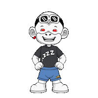 Good Night Zzz Sticker by Zhot