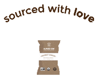 Coconut Love Sticker by Almond Cow