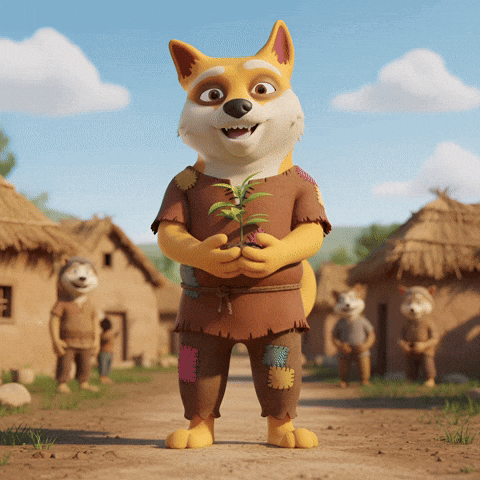 Happy Digital Art GIF by Doge Pound