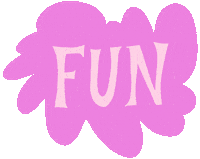 Fun Pink Sticker by Heather Buchanan