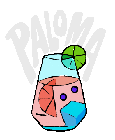 Cocktail Paloma Sticker