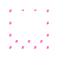 Pink Neon Sticker